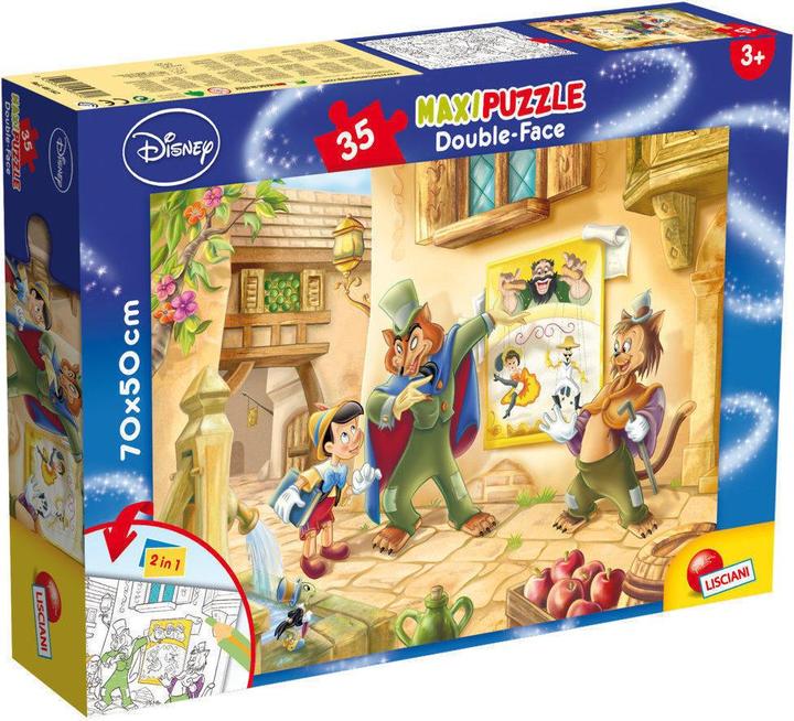 Image du produit Lisciani Disney Puzzle Df Supermaxi 35 Pinocchio (35 pièces)