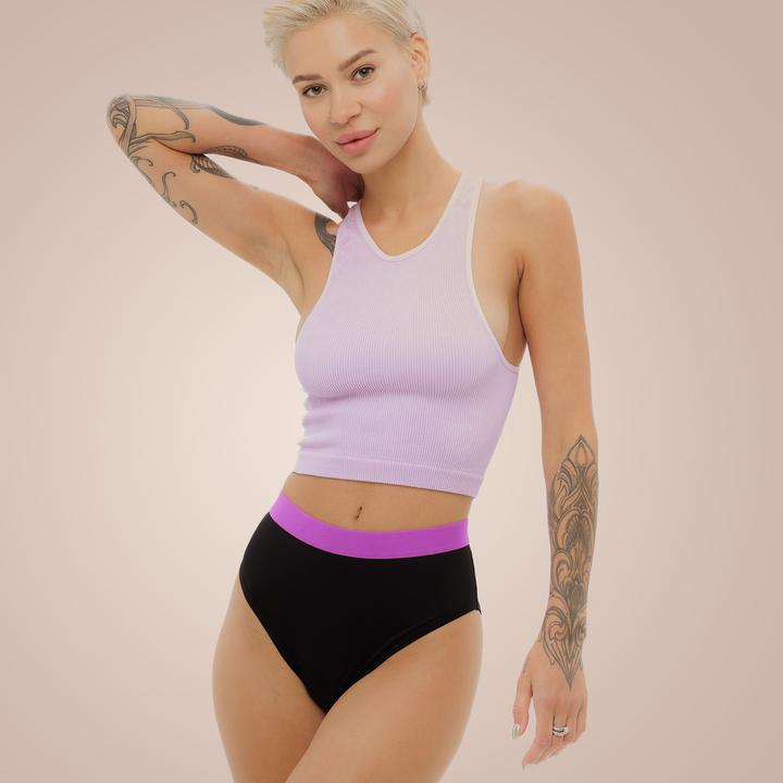 Image du produit Weekiss Sport High Waist Pink Sous-vêtements périodiques (40)