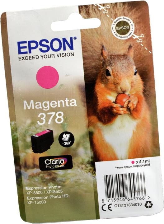 Image du produit Epson 378 Claria Photo HD (M)