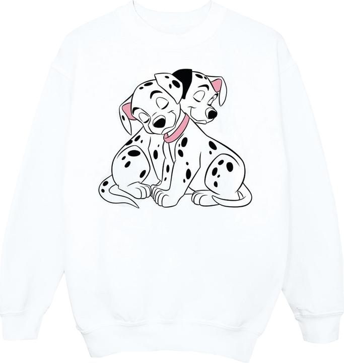 Produktbild Disney 101 Dalmatians Puppy Love Sweatshirt Mädchen (140, 146)