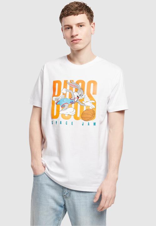 Actual product image Mister Tee T-shirt Space Jam Big Bugs Playing (M)