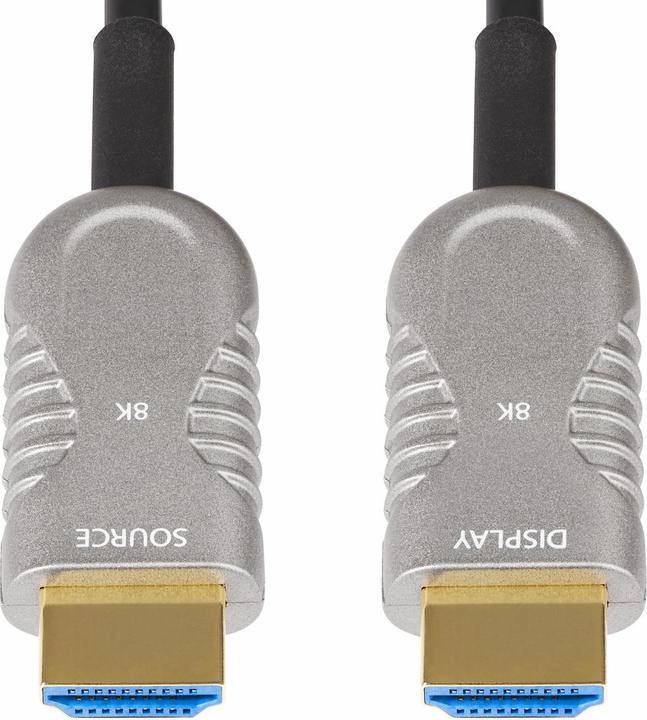 Produktbild StarTech COM 30ft 9.1m HDMI 2.1 Hybrid Active Optical Cable AOC CMP Plenum 8K 60Hz Ultra High Speed (9.10 m, HDMI)