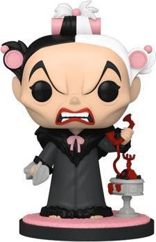 Image du produit Funko POP! Disney Villains Les 101 Dalmatiens - Cruella De Vil (Holding Phone)