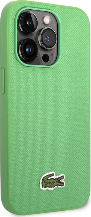 Image du produit Lacoste LCHMP14LPVCN iPhone 14 Pro 6.1" zielony/green étui rigide Iconic Petit Pique MagSafe (Apple iPhone 14 Pro)