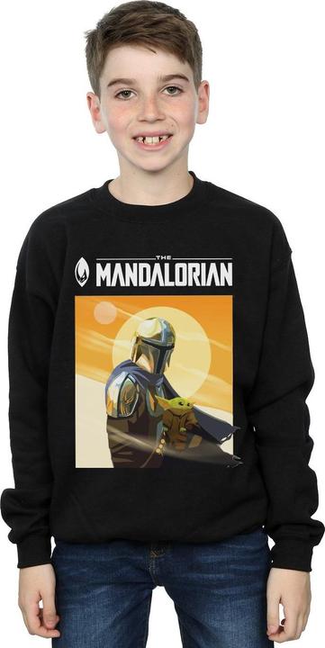 Image du produit Star Wars - Sweat THE MANDALORIAN THE CHILD TWO MOONS - Garçon (152, 158)