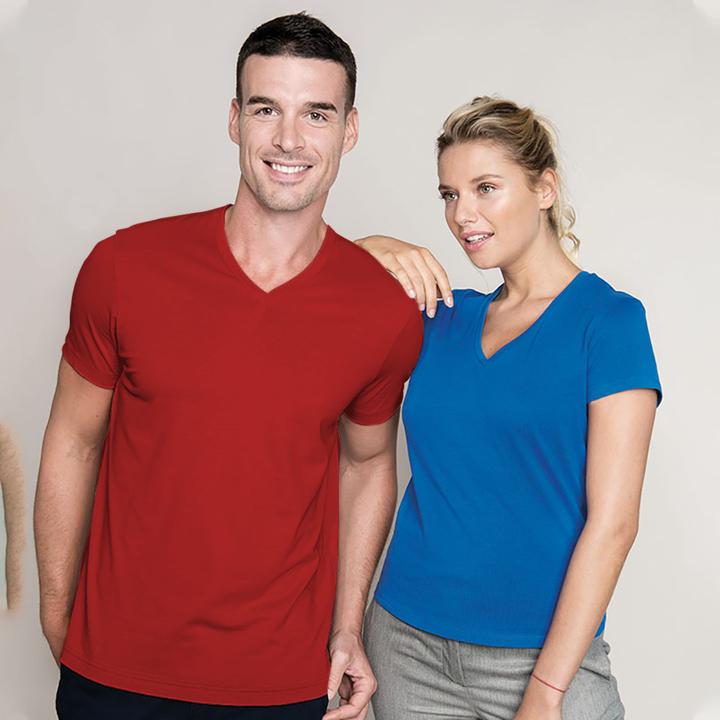 Image du produit Kariban T-shirt Slim Fit col V (XXL)