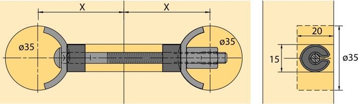Immagine prodotto Hettich Avb 5 (50 pz.)
