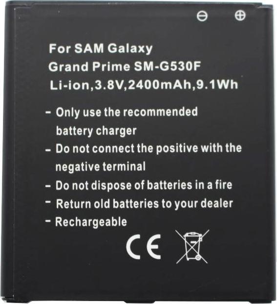 Image du produit AccuCell Batterie Samsung Galaxy Grand Prime, SM-G530F, EB-BG530BB sans NFC