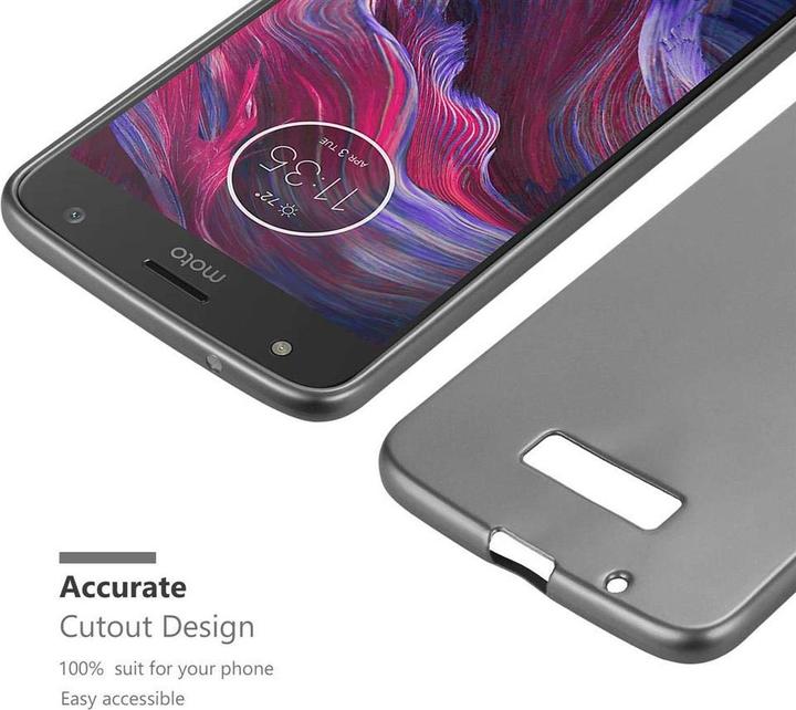 Immagine prodotto Cadorabo Copertura metallica opaca in TPU (Motorola Moto Z)