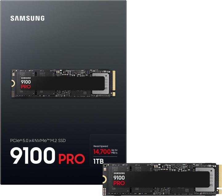 Actual product image Samsung 9100 PRO (1000 GB, M.2 2280)
