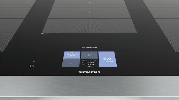 Actual product image Siemens EX907KXX5E iQ700 Induction hob 90 cm Black flush (integrated)