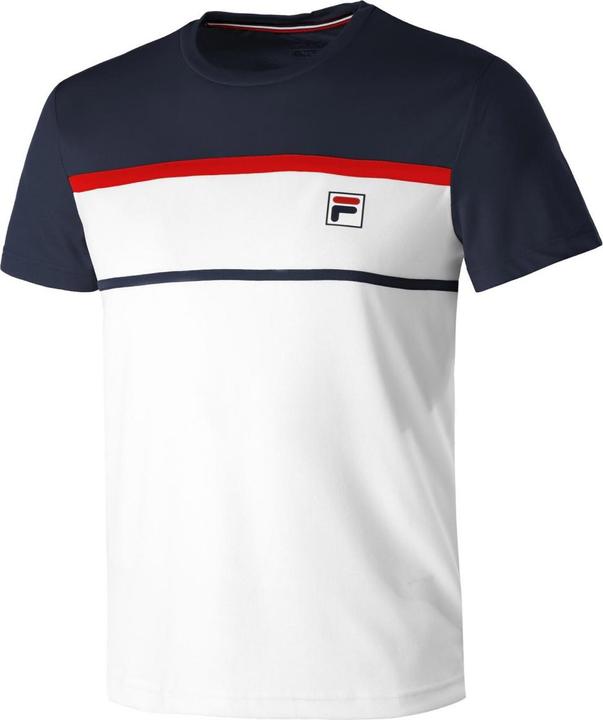 Immagine prodotto FILA Maglietta Steve bianca / blu scuro uomo (XL)