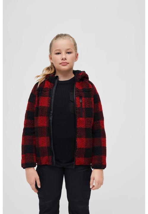 Actual product image Brandit Kids Teddy Fleece Jacket Hood - 16231 (170, 176)