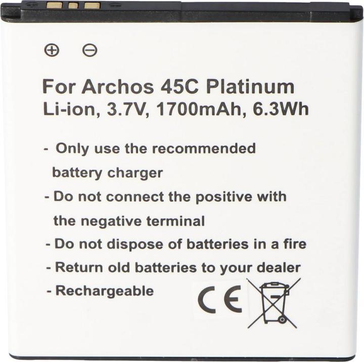 Immagine prodotto AccuCell Batteria Archos 45C Platinum AC45CPL