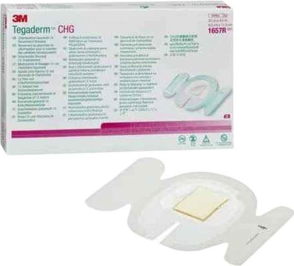 Actual product image 3M TEGADERM CHG 8.5x11.5cm, 25 pieces (25 x)