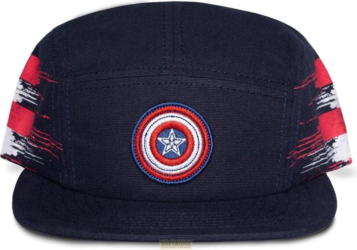 Image du produit Difuzed Captain America - Casquette 6 panneaux Shield (Taille unique)
