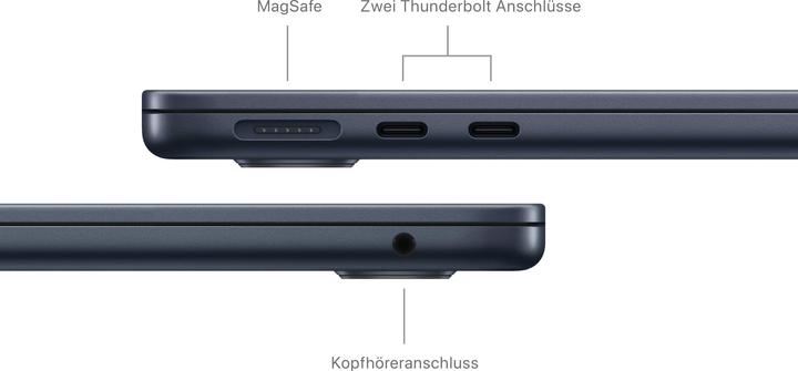 Produktbild Apple MacBook Air – 2024 (13.60", M3, 24 GB, 1000 GB, DE)