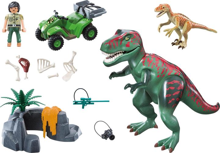 Actual product image Playmobil Playm. T-Rex attack | 70632 (71183, Playmobil dinos)