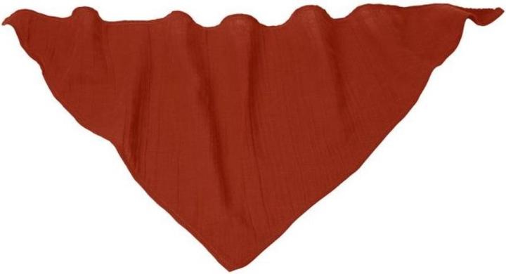 Actual product image Kikadu Scarf Muslin rust (GOTS) (35 cm, 75 cm)