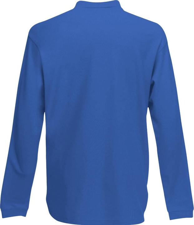 Actual product image Fruit of the Loom Polo shirt long sleeve (116)