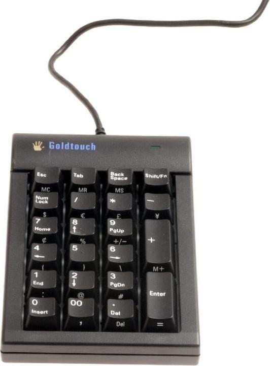Immagine prodotto Evoluent Tastiera Goldtouch USB numerica (DE, Cablato)
