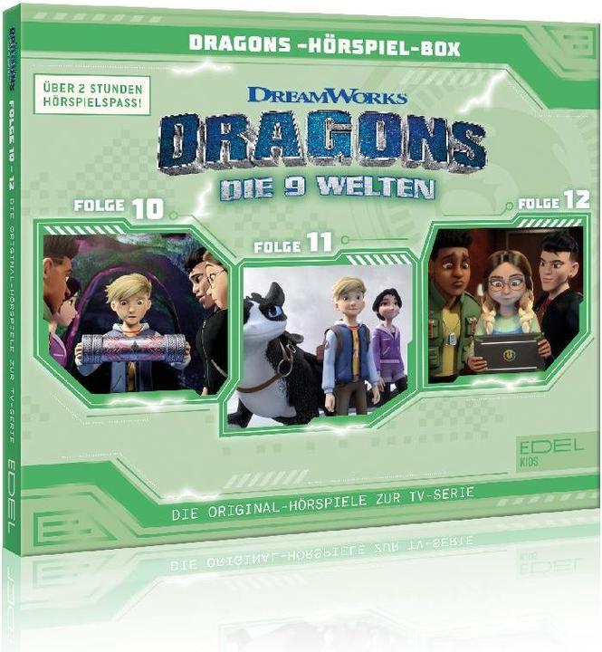 Produktbild Dragons - Die 9 Welten Hörspiel-Box, Folge 10-12