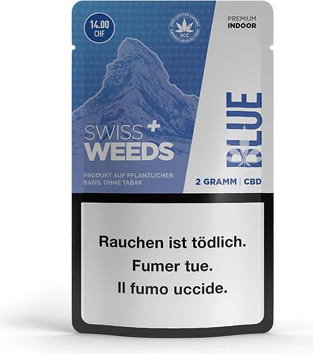 Actual product image Pure Production Pure Europe Swiss Weeds Blue 2gr (2 g, Indoor)