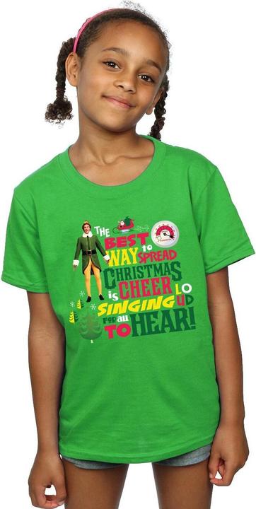 Immagine prodotto Elf Christmas Cheer Maglietta Ragazze (116)