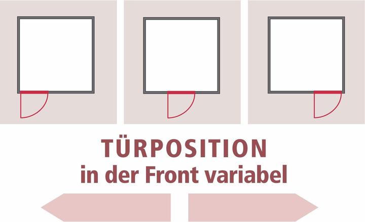 Produktbild Karibu Daria mit Dachkranz (Plug & Play 3,6 KW - Bio externe Steuerung)
