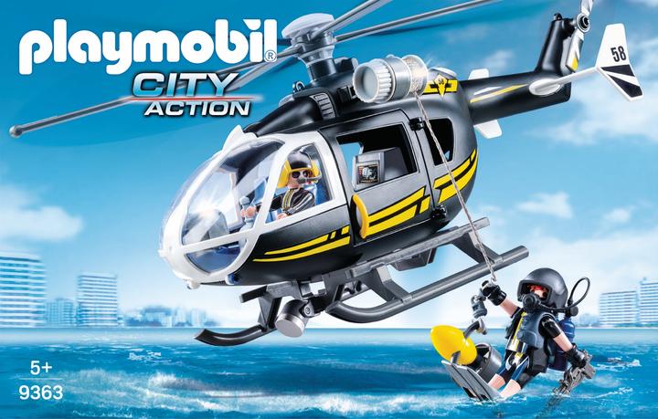 Produktbild Playmobil City Action SEK-Helikopter (9363)