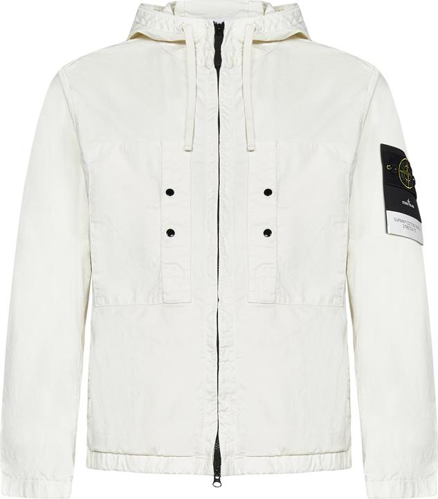 Stone Island Coats White (M)