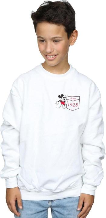 Immagine prodotto Disney Mickey Mouse Faux Pocket Since 1928 Felpa Ragazzi (116)