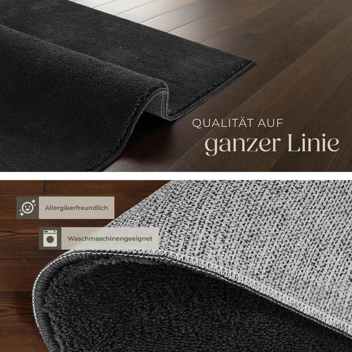 Produktbild tectake Kurzflorteppich Soft Zone (200 x 290 cm)