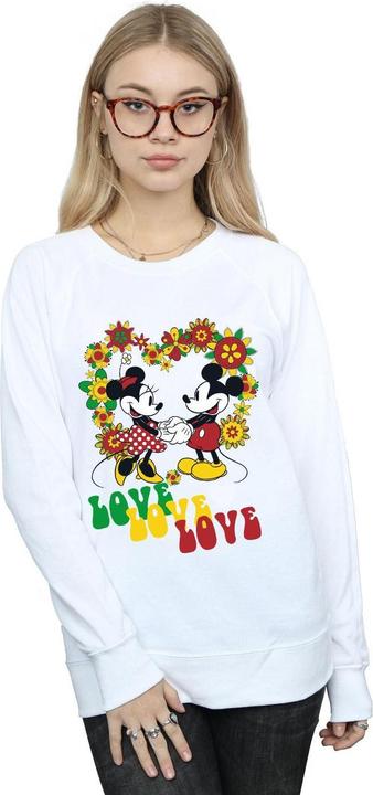 Produktbild Disney Mickey And Minnie Mouse Hippie Love Sweatshirt (M)