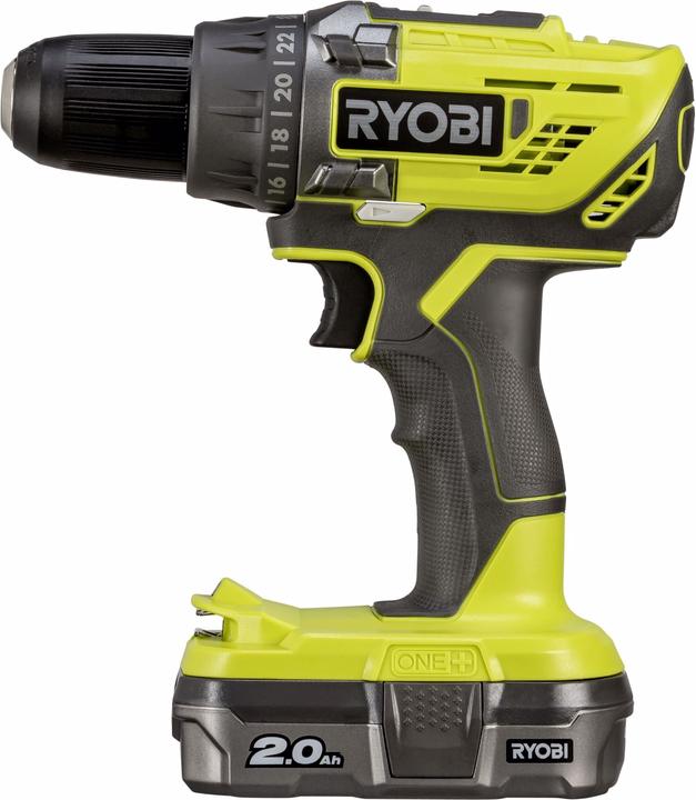 Ryobi Trapano avvitatore a batteria R18DD3-220S (Batteria ricaricabile)