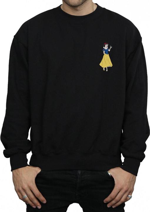 Actual product image Disney Princess Mens Snow White Chest Sweatshirt (L)