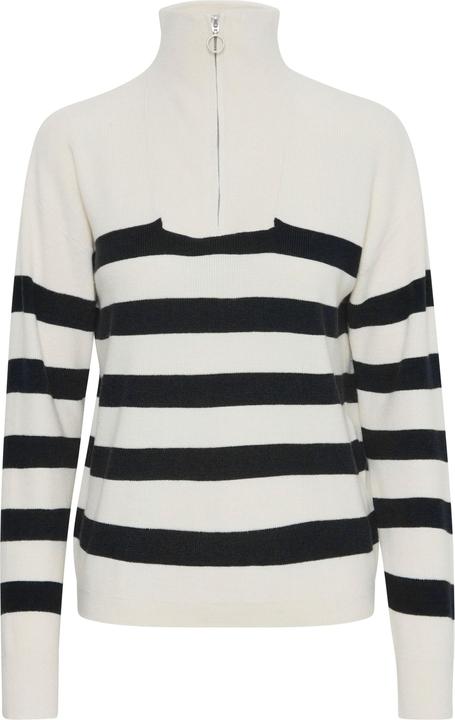 B.young BYMANINA ZIPPER STIPE PULLOVER - 20813910