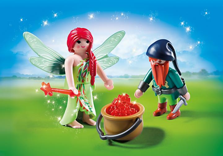 Image du produit Playmobil Fée et nain de la forêt (6842)