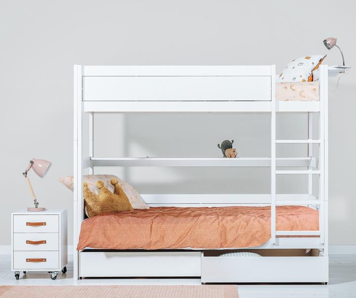 Immagine prodotto Lifetime Kidsrooms Letto a castello, incl scala, protezione anticaduta, 2 reti a doghe deluxe (140 x 200 cm)