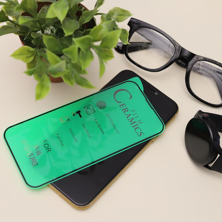 Actual product image OEM Tempered glass 9D Ceramic for iPhone 16 Plus 6,7" (Apple iPhone 16 Plus)