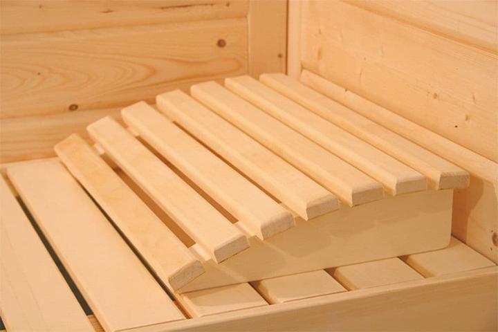 Produktbild Karibu Cortona mit Dachkranz (9 KW externe Steuerung)