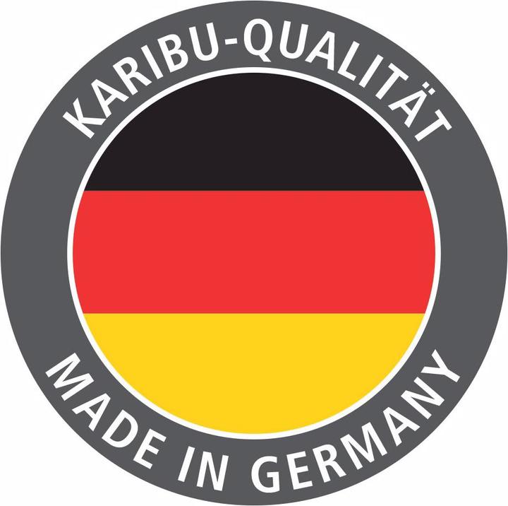 Image du produit Karibu Minja sans couronne de toit (Contrôle externe Plug & Play 3,6 KW)