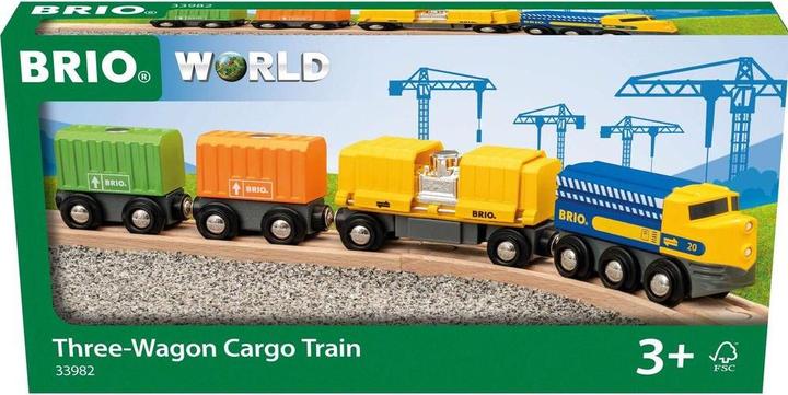 Immagine prodotto Brio treno merci a tre vagoni