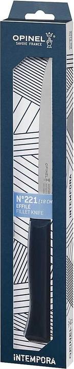 Actual product image Opinel Intempora II fillet knife, steel 12C27M, stainless, full tang blade, glass fibre reinforced (18 cm)
