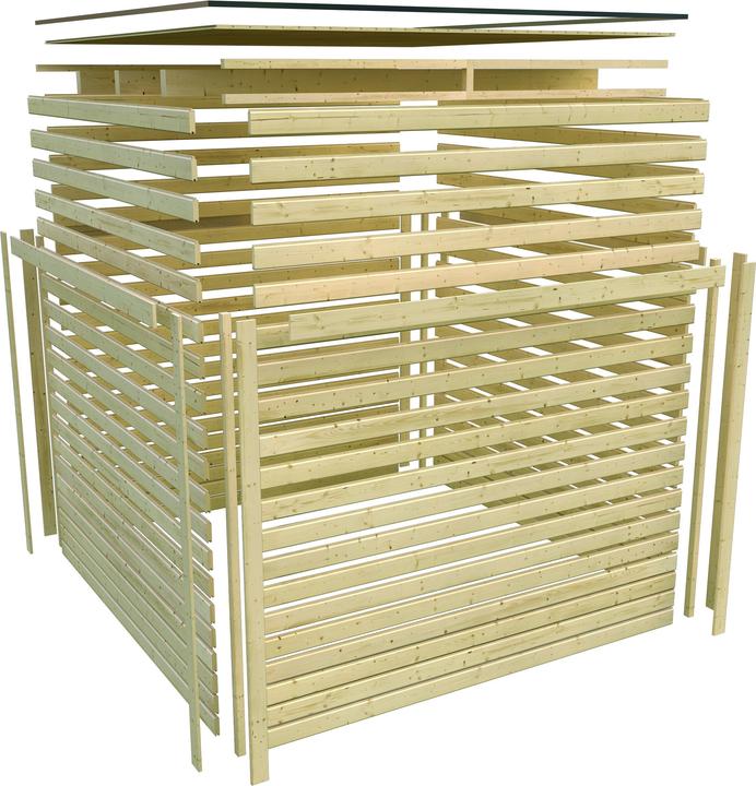 Actual product image Karibu cubes (9 KW external control)