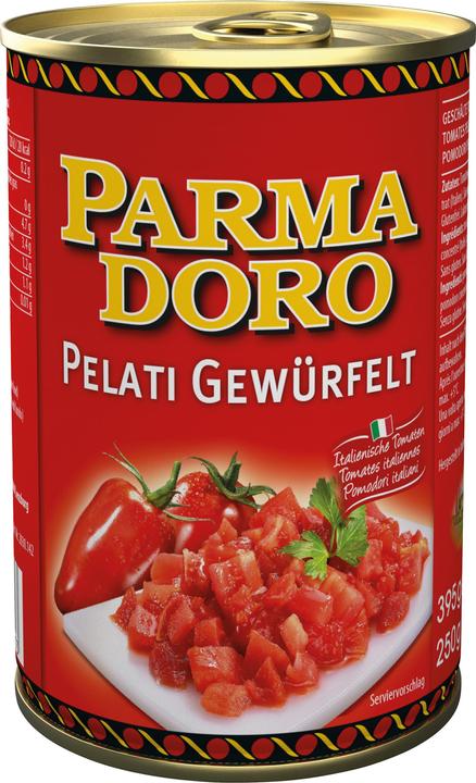 Parmadoro Pelati Diced (395 g)