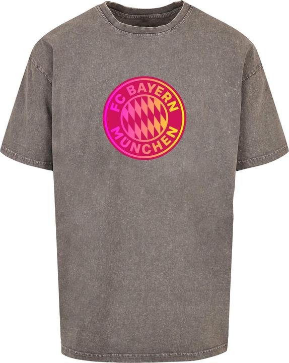 Image du produit FC Bayern München Logo Color Acid Washed Heavy Oversize Tee - 115453 (XS)