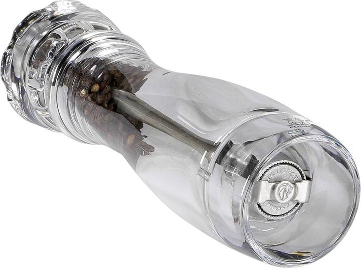 Actual product image Peugeot VITTEL Pepper mill acrylic clear 23 cm (Pepper)