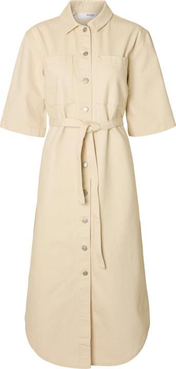 Selected Femme Denim Blusenkleid (40)