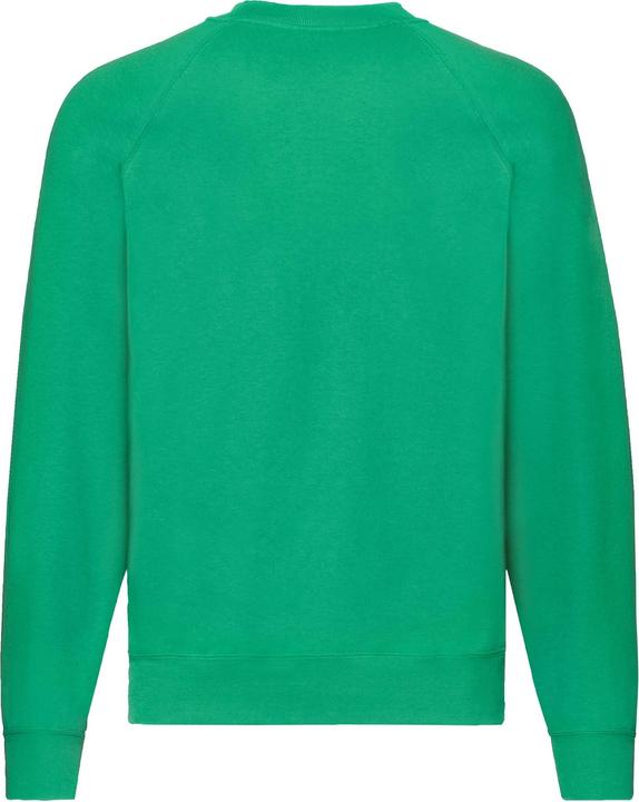 Actual product image Fruit of the Loom Mens Classic Raglan Sweatshirt (M)